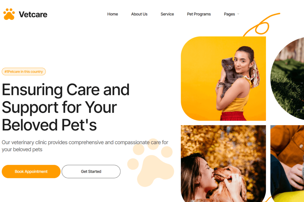 Vet Clinic Website